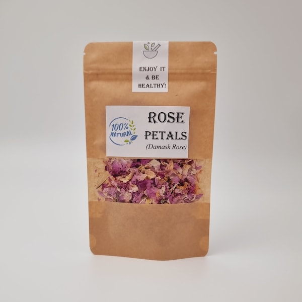 ROSE PETALS | Bulgarian Rose Petals Tea |   Dried Rose Petals Tea