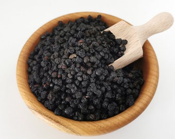 Elderberry | Bulk 1oz - 4lbs Wild Picked Dried Elderberries | Elder Berries Whole - Elder Berry Grown in Bulgaria