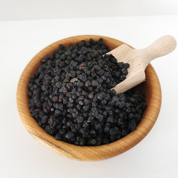 Elderberry | Bulk 1oz - 4lbs Wild Picked Dried Elderberries | Elder Berries Whole - Elder Berry Grown in Bulgaria