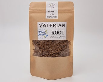 Racine de valériane | Valériane officinalis | Thé à la racine de valériane | Tisane de Valériane 100% Naturelle/ Insomnie | Sédatif