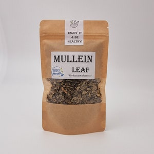 Mullein Leaf Tea Mullein Leaf c/s Verbascum thapsus Dried Wildcrafted Mullein Leaf Mullein leaf Herb zdjęcie 2