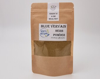 Blue Vervain Powder  | Vervain Herb Powder| Verbena officinalis Powder