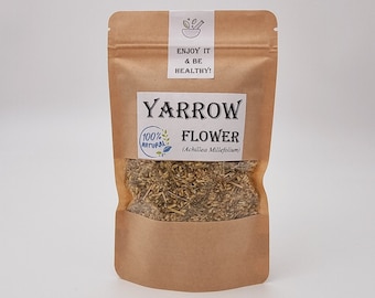 White Yarrow Herb | Yarrow | Yarrow Flower | White Yarrow | Achillea Millefolium | Bulgarian White Yarrow |
