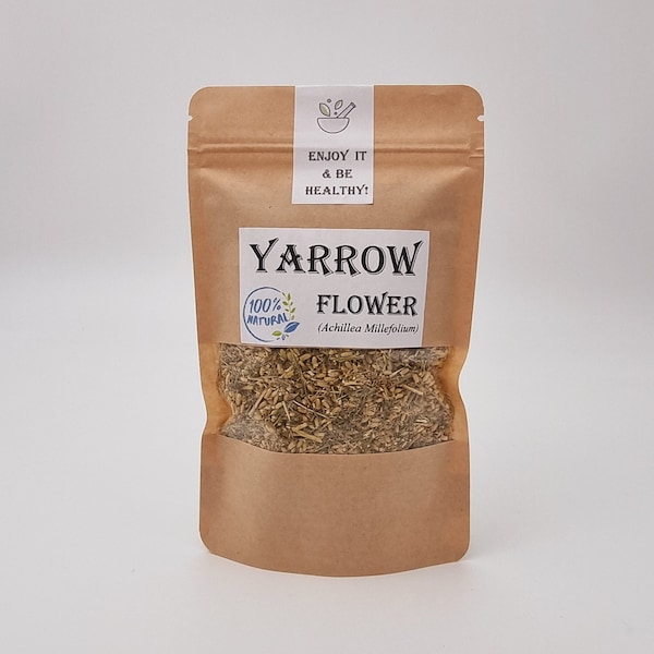 White Yarrow Herb | Yarrow | Yarrow Flower | White Yarrow | Achillea Millefolium | Bulgarian White Yarrow |