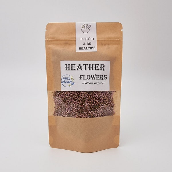 Heather Flowers | Whole |  Calluna vulgaris