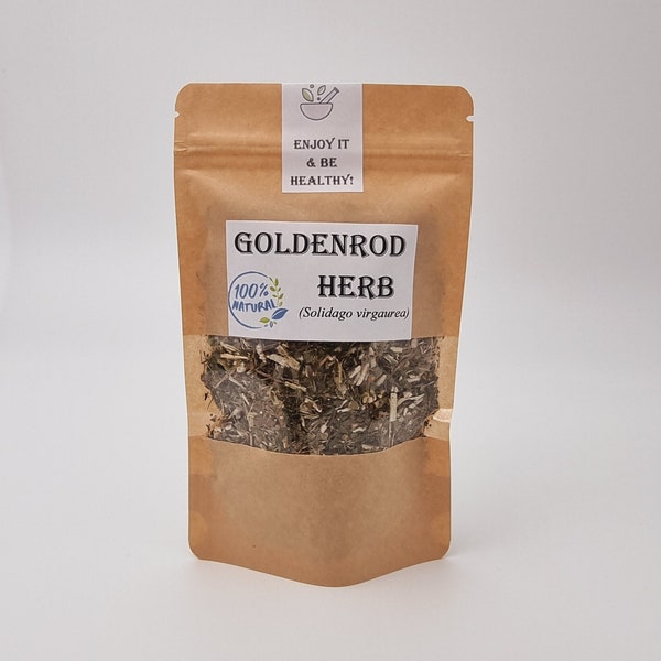 Goldenrod Herb | Goldenrod Tea | Goldenrod Golden Rod Leaves rganic | Natural | Dried Herbs | Botanical | Natural Herbs