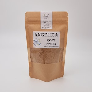 Angelica Root Powder | Radix Archangelicae | Natural Herbs | Dried Herbs | Botanical