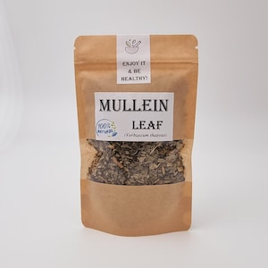 Mullein Leaf Tea | Mullein Leaf | c/s (Verbascum thapsus) | Dried Wildcrafted Mullein Leaf | Mullein leaf Herb