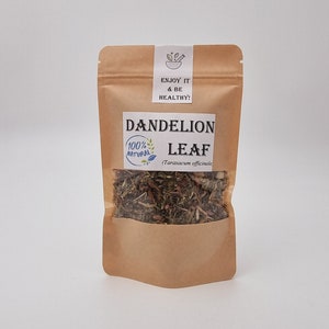 Dandelion Leaf |  Wildcrafted  | Taraxacum officinale