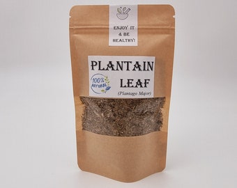 Plantain Leaf | Plantago Major | Plantain Tea |