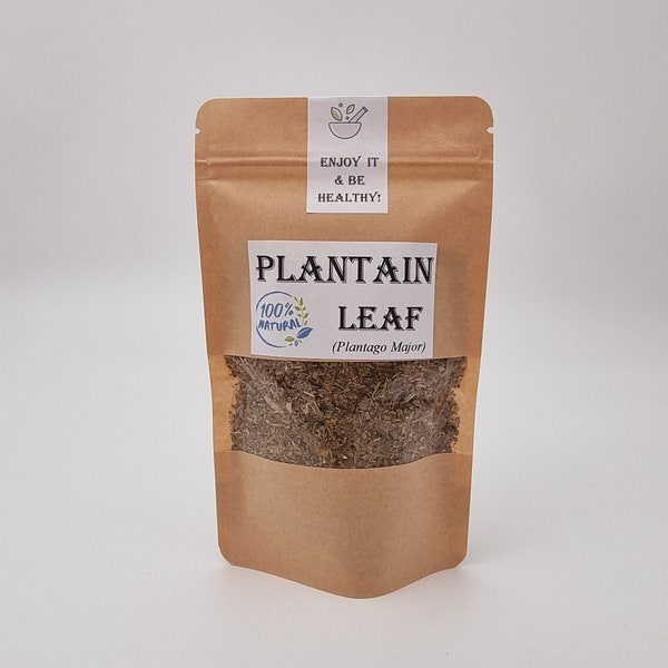 Plantain Leaf | Plantago Major | Plantain Tea |