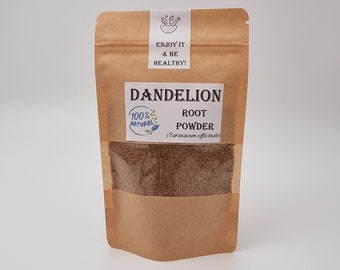 Dandelion Root Cuts or Powder | Taraxacum officinale | All Natural