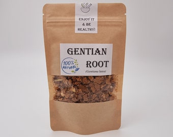 Gentian Root |  Cuts or Powder |  Gentiana Lutea