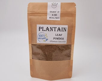 Plantain Leaf Powder | | Plantago Lancoelata