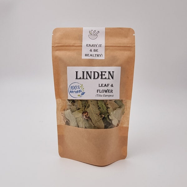 Lindenblüten Tee | Lindenblüten | Getrocknete Lindenblätter und Blumen | Natur | Kräuterkunde | Getrocknete Kräuter | Botanik |