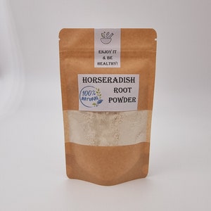 Horseradish Root  Powder | Horseradish  Powder | Ground Horseradish Root | High Quality Spices | Armoracia Rusticana Radix