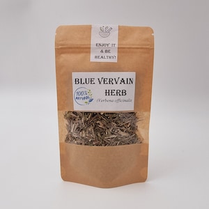 Vervain Vervain Herb Vervain Dried Blue Vervain Verbena officinalis Herbal Products Botanicals image 1