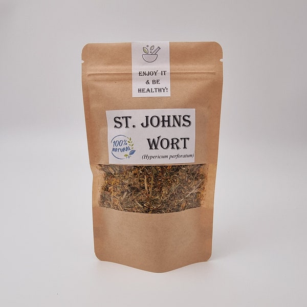 St. John's Wort Flower | St. John's Wort Herb | Hypericum perforatum | Natural | Herbalist | Dried Herbs