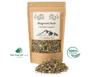 Mugwort Tea | Herb | Artemisia Vulgaris | Dried Herbs | Herbal Tea by  The Tree Of Love Gardens