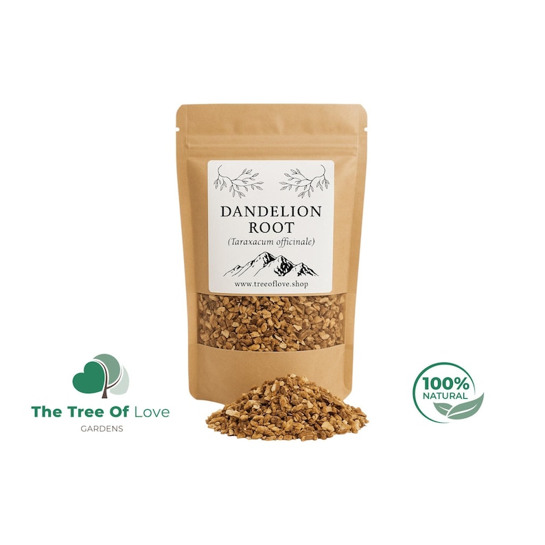 Dandelion Root | Tea | Taraxacum officinale | Natural Herbs | Herbal Infusion by The Tree Of Love Gardens image 1