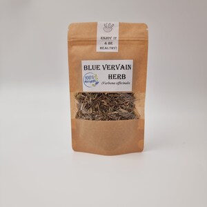 Vervain Vervain Herb Vervain Dried Blue Vervain Verbena officinalis Herbal Products Botanicals image 3