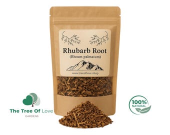 Raíz de ruibarbo / Rheum palmatum / Hierbas secas / Té de hierbas / Productos herbales / Hierbas a granel / Infusión de hierbas