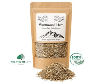 Wermutkraut | Artemisia absinthium | Wermut Tee | Getrocknete Kräuter | Botanische |  Natur | Kräutertee