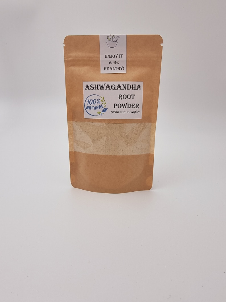 Ashwagandha Root Cuts or Powder Withania Somnifera Radix image 7