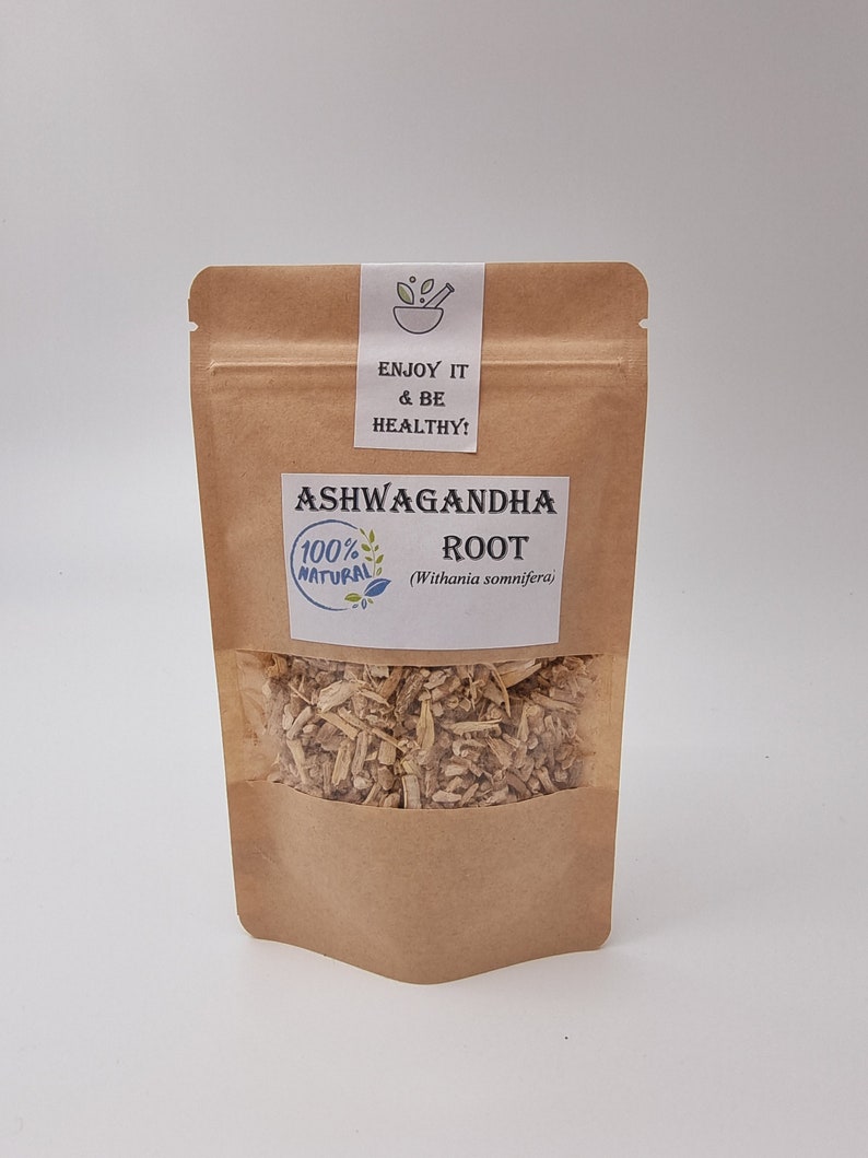 Ashwagandha Root Cuts or Powder Withania Somnifera Radix image 3