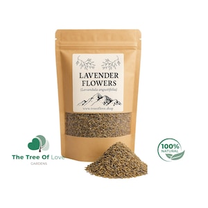 Lavendelbloemen | Knoppen | Kruid | Thee | | Gedroogd | Kruideninfusie van The Tree Of Love Gardens