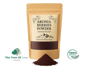 Polvo de bayas de aronia / Polvo de bayas de aronia / Polvo de arándanos rojos / Hierbas secas / Té de hierbas / Productos herbales / Hierbas a granel