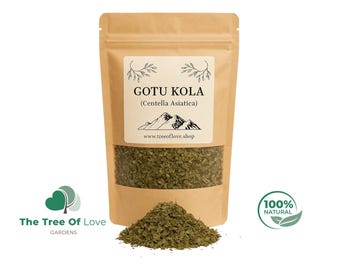 Gotu Kola | Herb | Centella asiatica | Dried Herbs | Tea | Bulk Herb | Herbal Infusion by The Tree Of Love Gardens