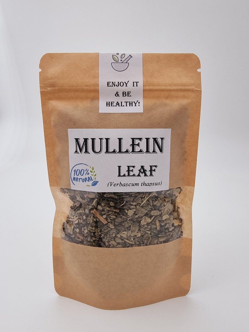 Mullein Leaf Tea Mullein Leaf c/s Verbascum thapsus Dried Wildcrafted Mullein Leaf Mullein leaf Herb zdjęcie 9