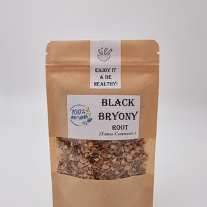 BLACK BRYONY Root Dried Bulk Herb, Tamus Communis L Radix /Available qty from 1lb-2lb/ image 2