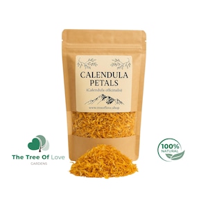 Calendula Petals | Calendula Officinalis | Petals Only | Dried Herbs | Herbal Tea | Herbal Products | Bulk Herb | Herbal Remedy