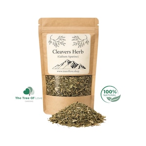 Cleavers Herb | Galium aparine |  Herbal Infusion | Bulk Herbs | Herbal tea by The Tree Of Love Gardens