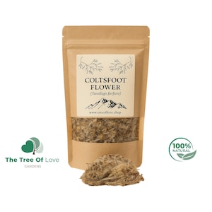 Coltsfoot Flower | Tussilago farfara | COLTSFOOT Flower Tea | Tusilago Farfara Flos | Dried Herbs | Herbal Tea | Herbal Products | Bulk Herb