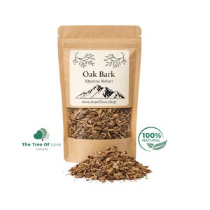 Eichenrinde | Quercus Robur | Getrocknete Kräuter | Kräutertee | Pflanzliche Produkte | Großkraut | Kräutertee
