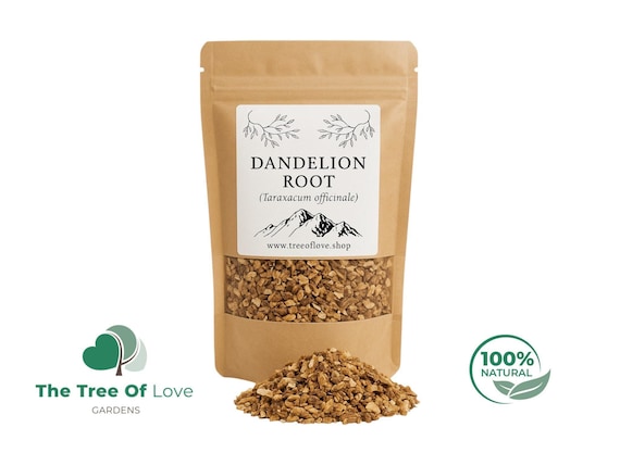 Dandelion Root | Tea |  Taraxacum officinale | Natura | Herbal Infusion by The Tree Of Love Gardens
