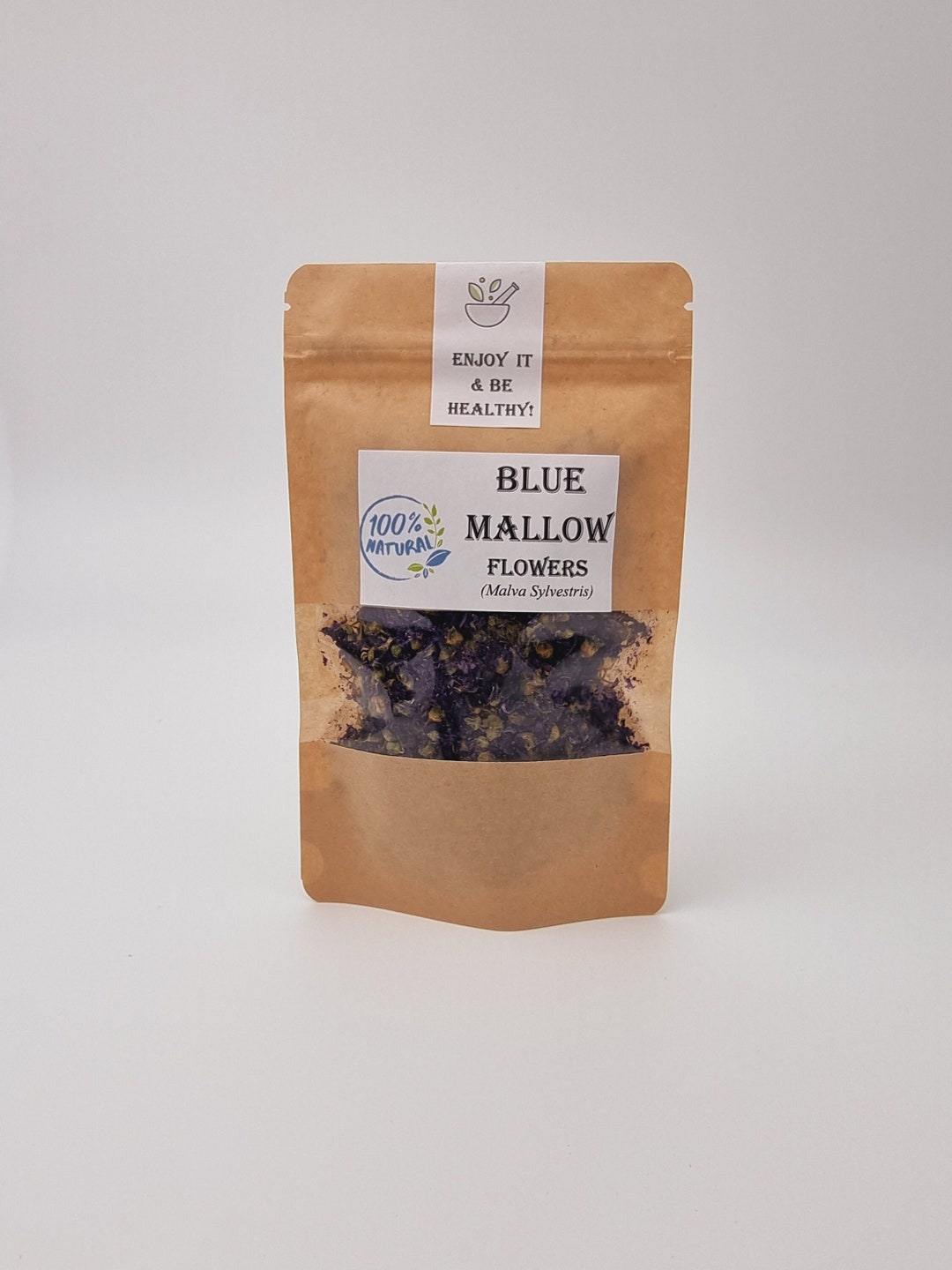 Malvae Tea Blue Mallow Flowers Tea Malva Sylvestris - Etsy