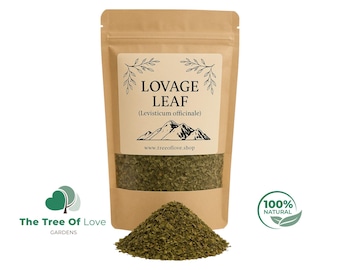 Hoja de apio de monte / Té de hoja de apio de monte / Hojas de apio de monte / Levisticum officinale folia / Hierbas secas / Té de hierbas / Productos herbales / Hierbas a granel