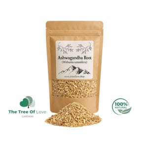 Ashwagandha Cuts/Powder | Withania Somnifera Radix | Dried Herbs | Herbal Tea | Herbal Products | Bulk Herb | Herbal Remedy