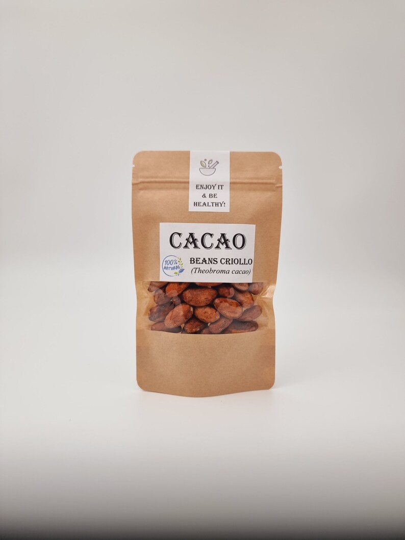 Cacao Beans Whole Criollo Organic Theobroma Cacao Cocoa Beans Premium Quality image 7