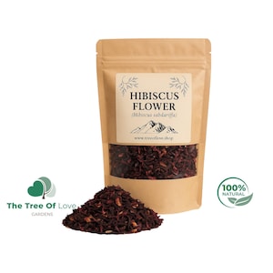 Hibiscus Flower | Tea | Petals | Flowers | Hibiscus sabdariffa | Dried Herbs | Herbal Tea | Herbal Products | Bulk Herb | Herbal Remedy