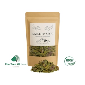 Anise Hyssop | Anise Hyssop Herbal Tea - Dried Herb - Licorice Mint - Agastache foeniculum | Herbal Remedy