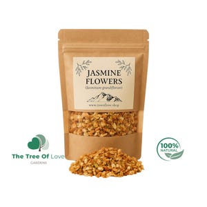Jasmine Flowers | Jasmine Tea | Jasminium Grandiflorum | Dried Herbs | Herbal Tea | Herbal Products | Bulk Herb | Herbal Remedy