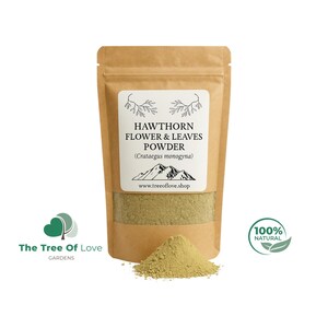 Hawthorn Flower & Leaves Powder or Cuts | Hawthorn Leaf and Flower / Hawthorn Leaf / Hawthorn Flowers | Herbal Remedy