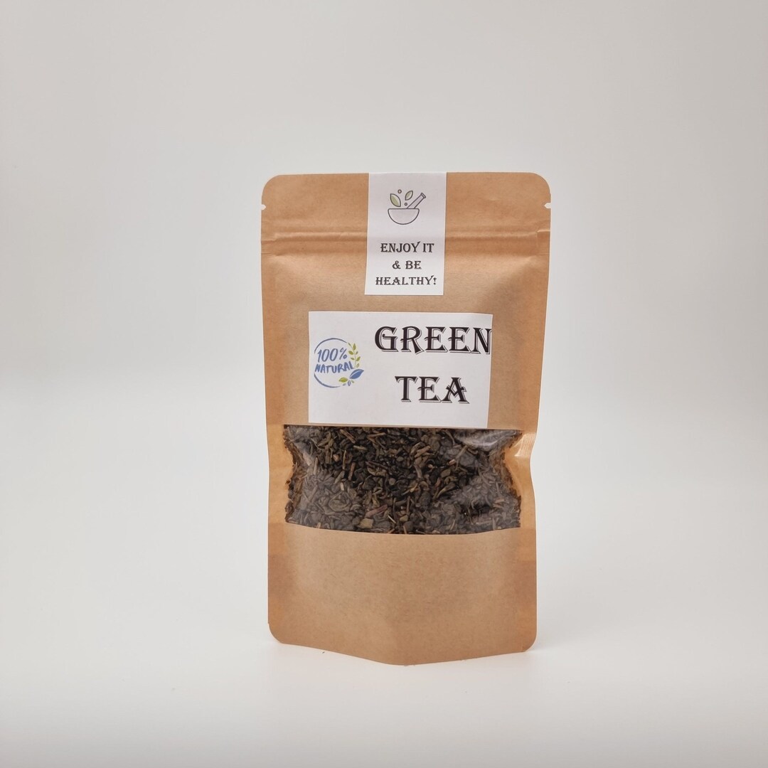 Dried Green Tea Leaf Green Tea Bulk 6oz to 1lb Natural Etsy