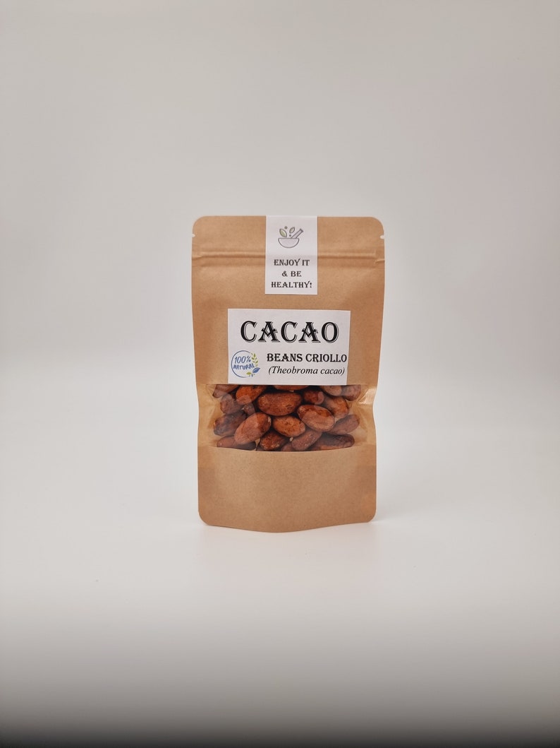 Cacao Beans Whole Criollo Organic Theobroma Cacao Cocoa Beans Premium Quality image 5