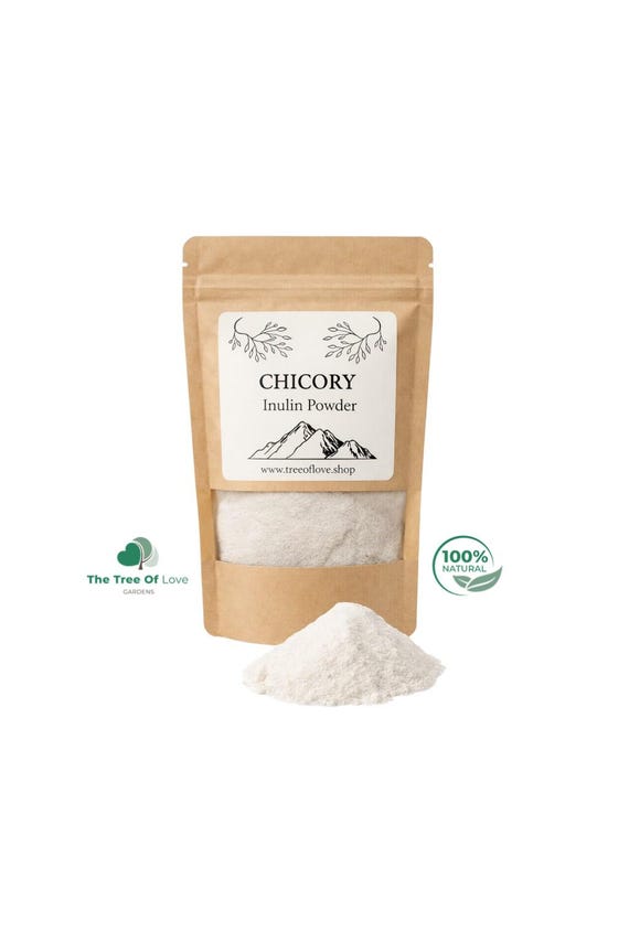 Chicory Inulin Powder | Inulin Powder | Inulin Natural Sugar from Chicory | Dried Herbs | Herbal Tea | Herbal Products | Bulk Herb
